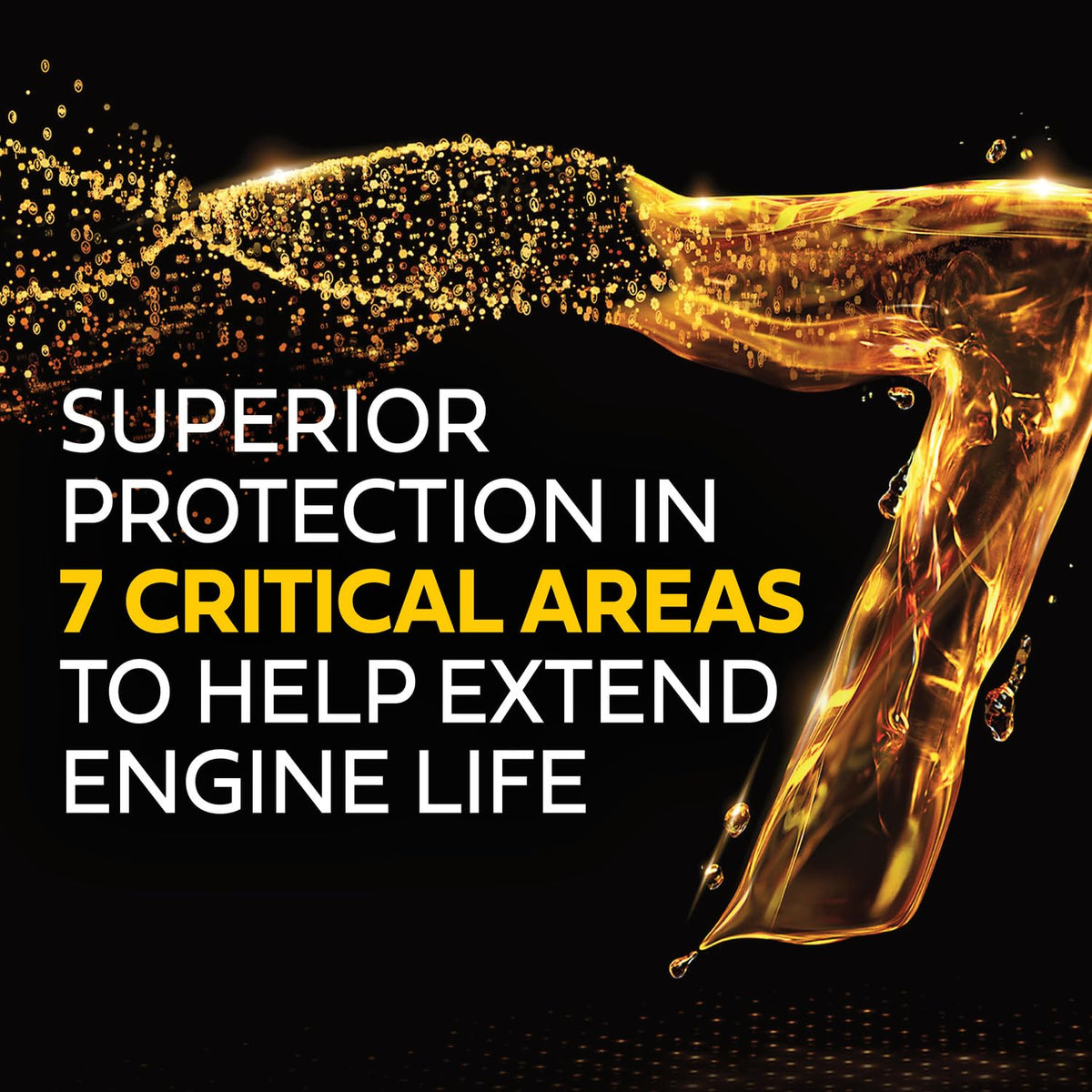 5W-20 Synthetic Blend Motor Oil, 5 Quarts Q442