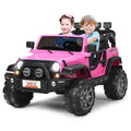 12V Battery Powered Ride on Truck with Remote Control, Pink Z849485