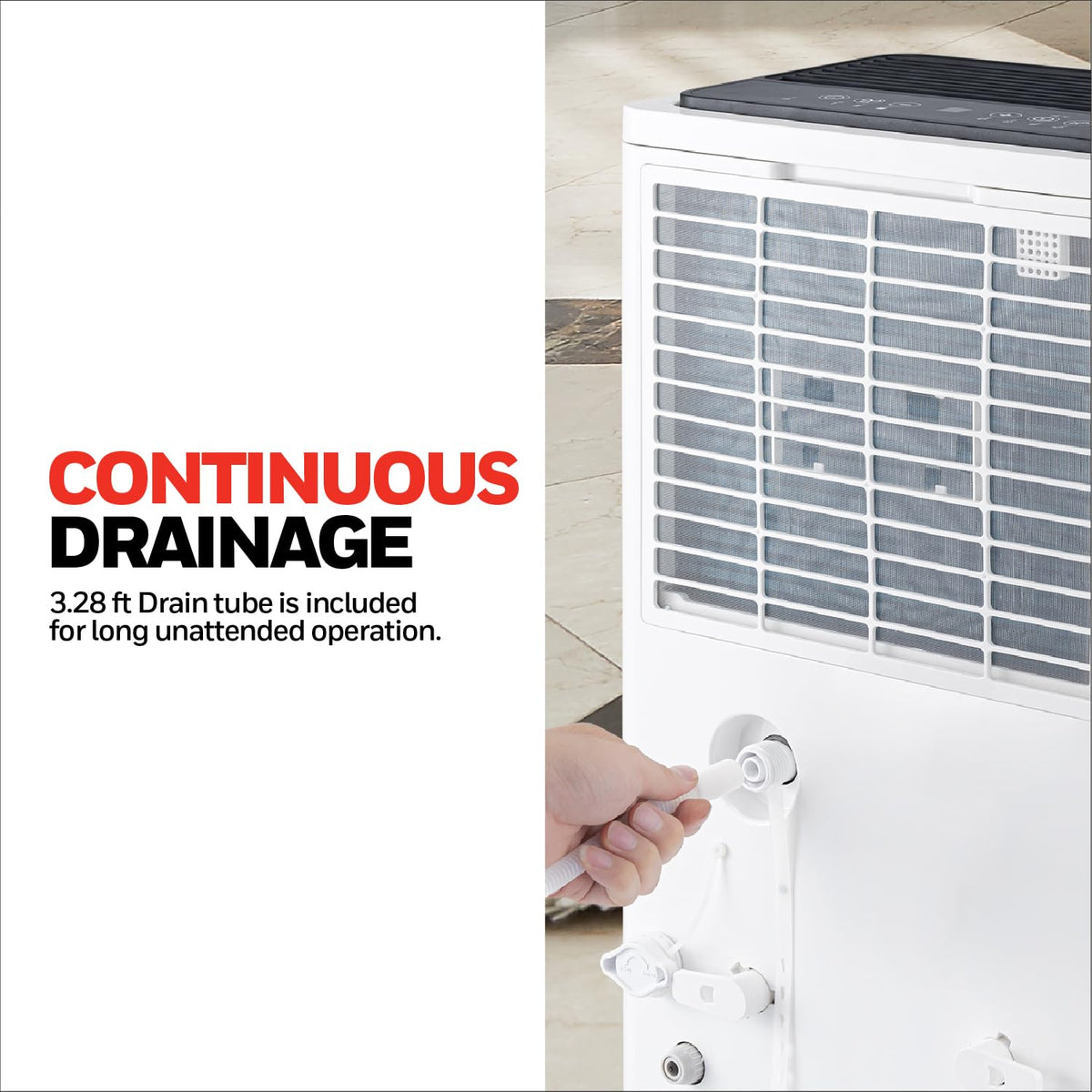 50-Pint Dehumidifier with Built-in Pump B771027
