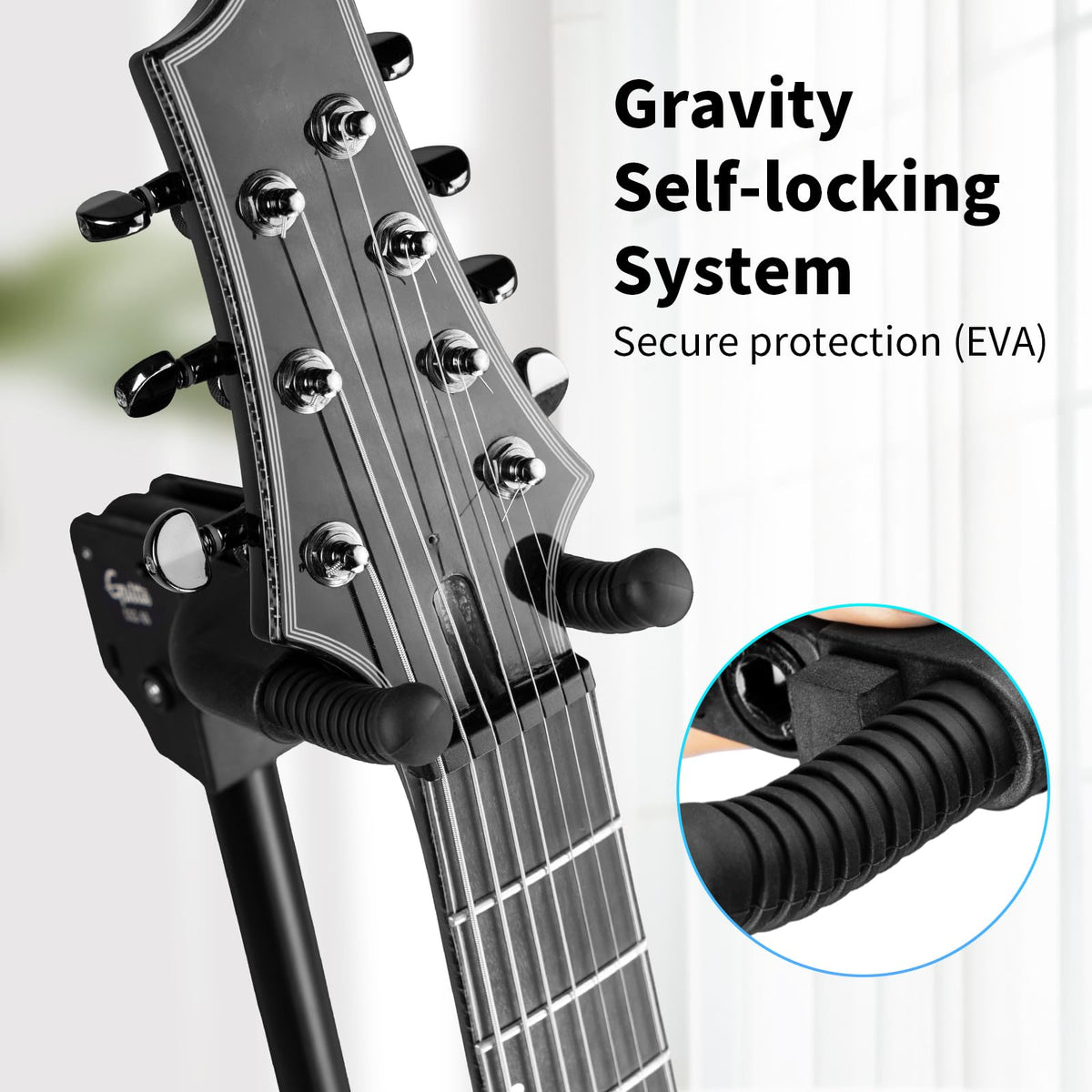 Heavy Duty Adjustable Foldable Guitar Stand I870
