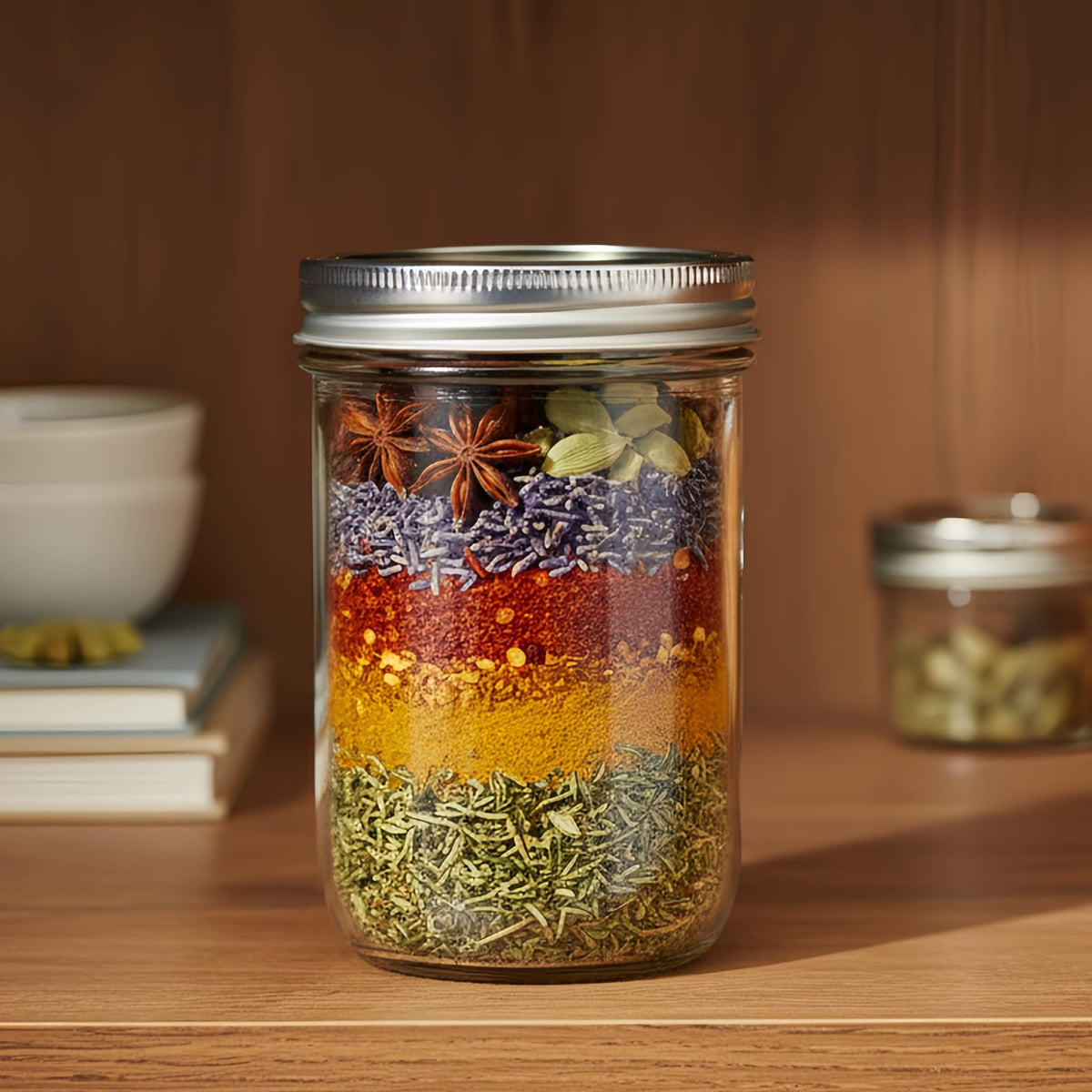 16 oz 12 Pack Wide Mouth Mason Jars with Airtight Lids T6095