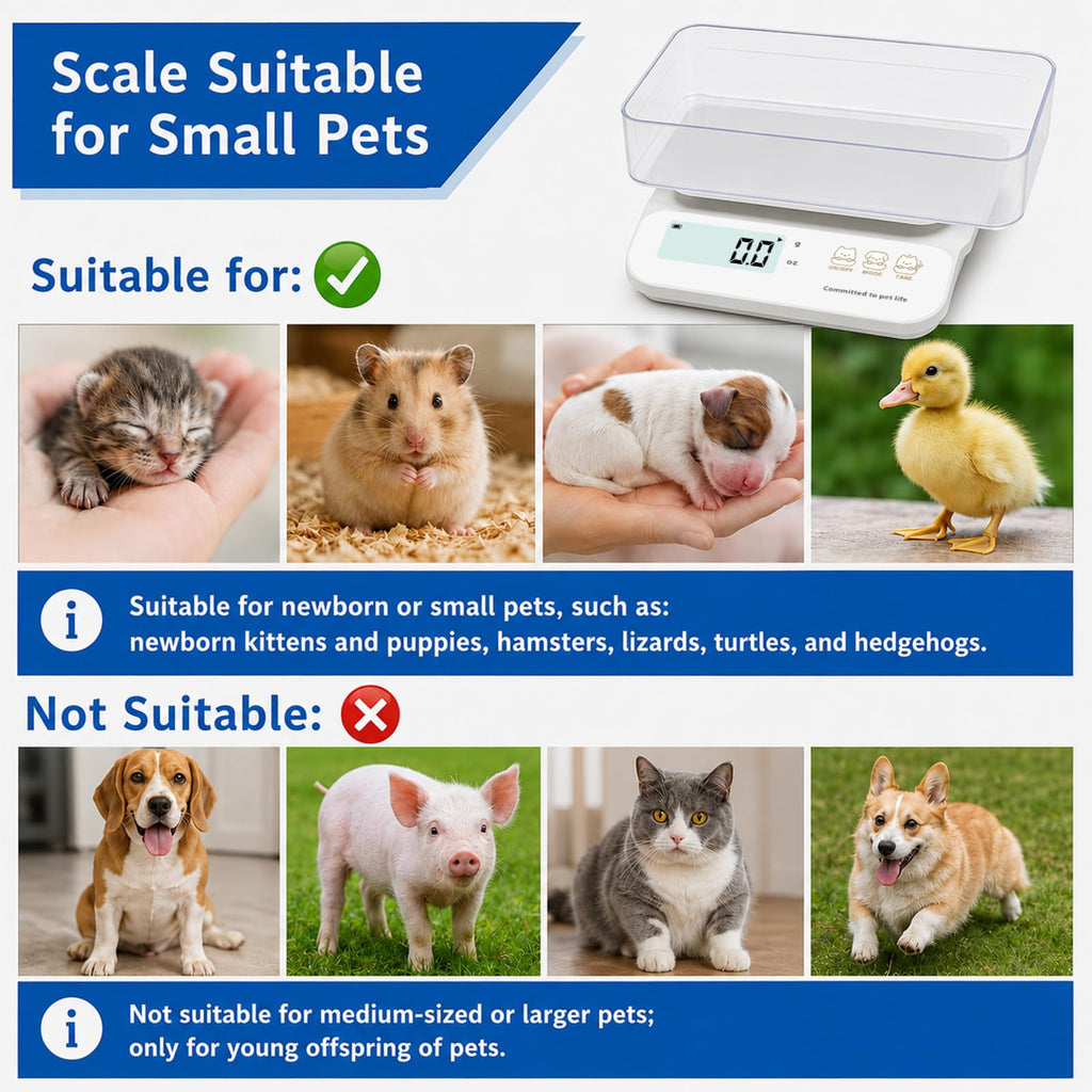 0.5g High Precision Digital Pet Scale L329706