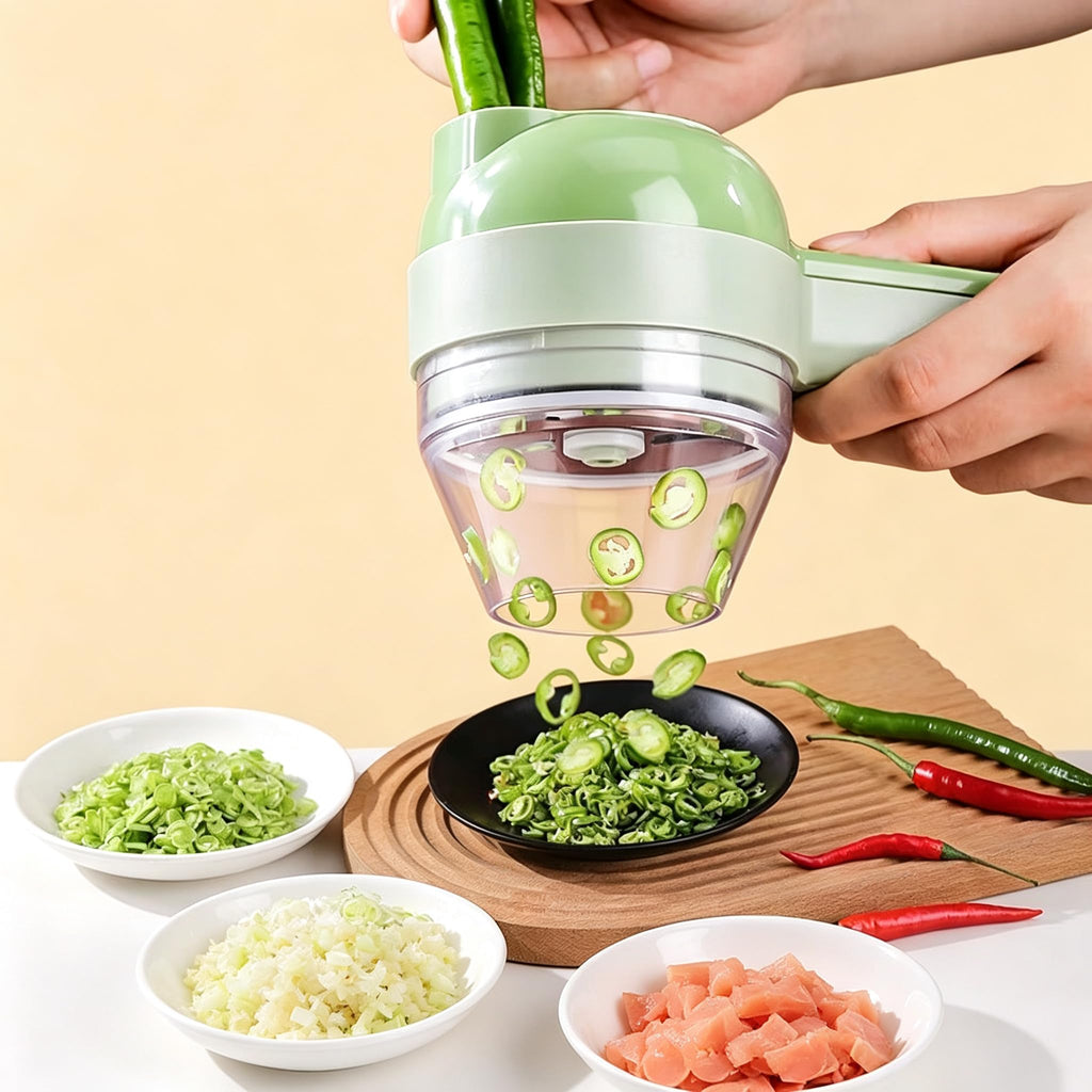 5-in-1 Electric Food Chopper and Slicer I85539