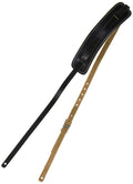 Black Leather Guitar Strap M17481