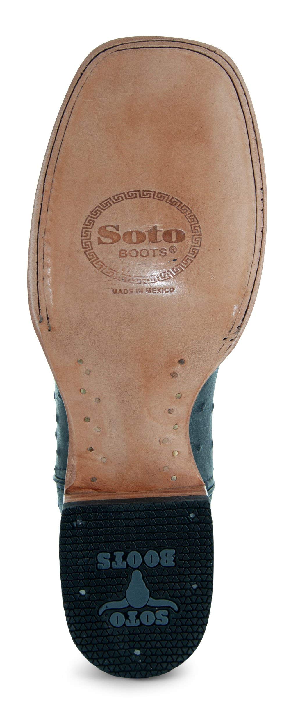 Ostrich Print Cowboy Boots B254465