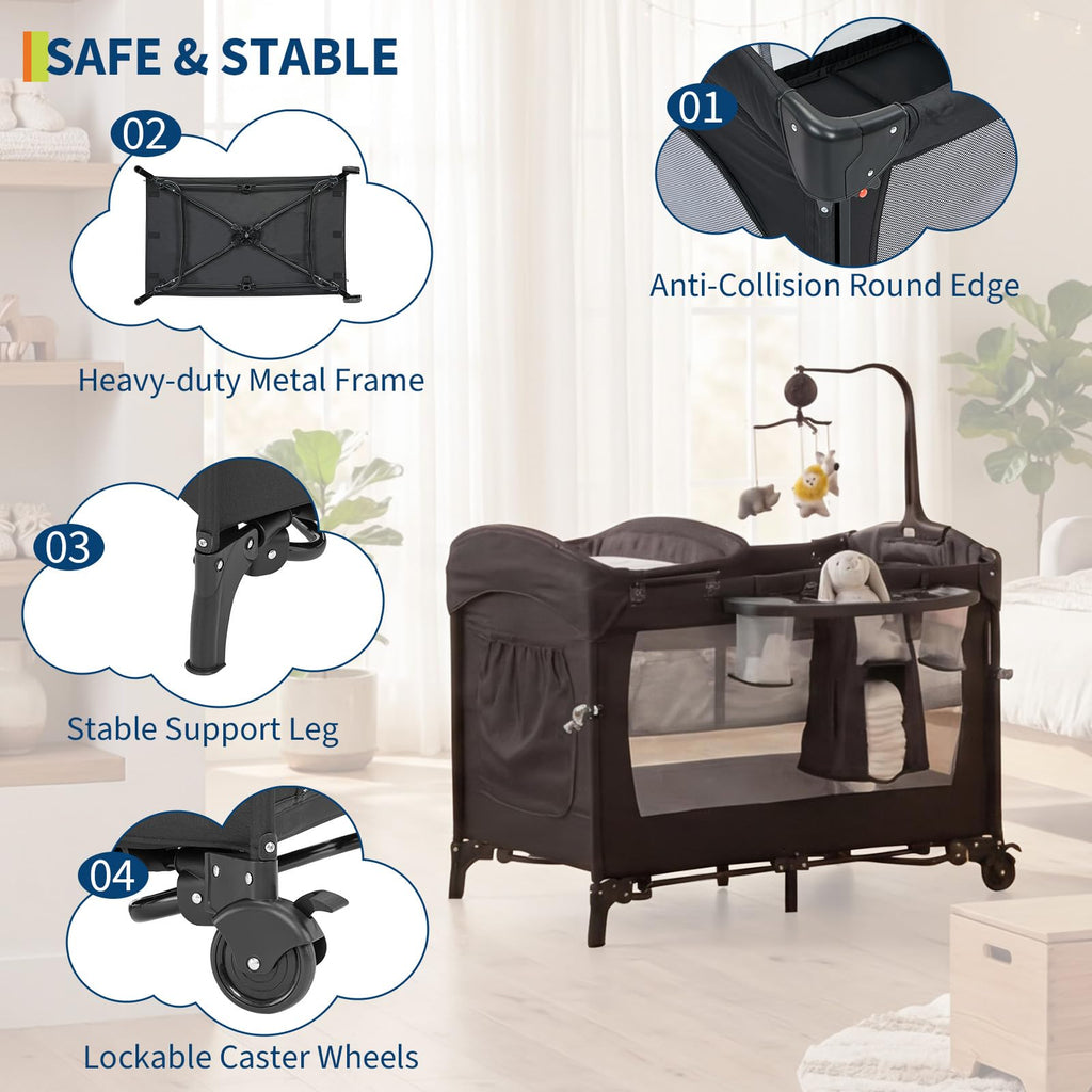 4 in 1 Baby Playard F834