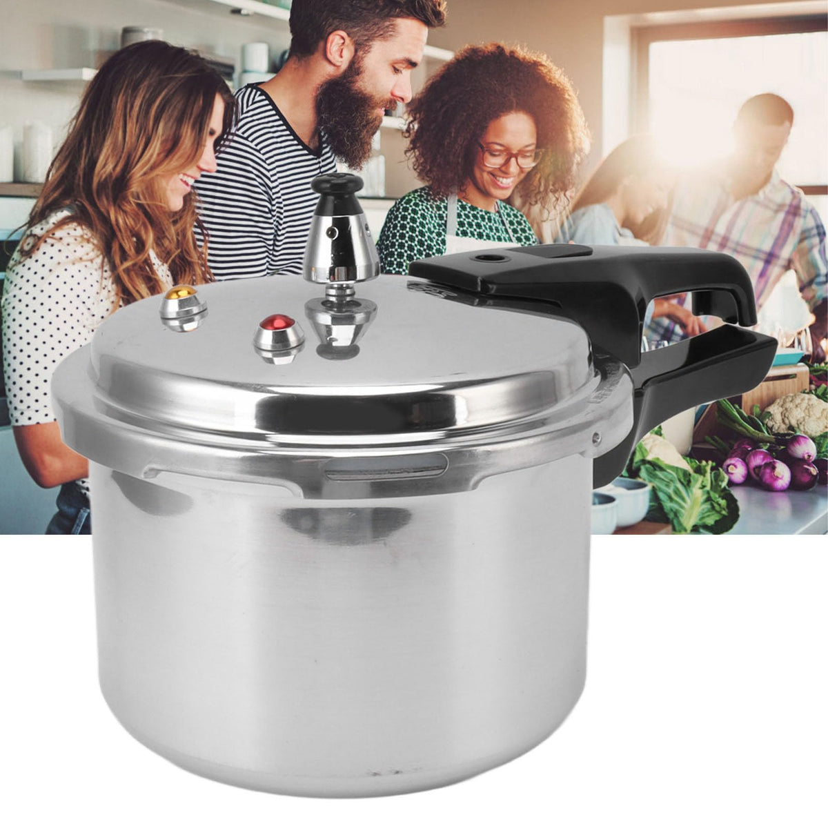 3L Stainless Steel Pressure Cooker W67305