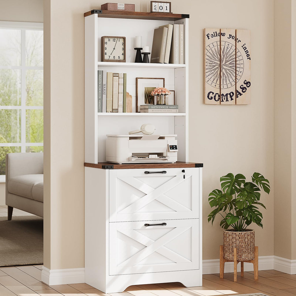 2 Drawer File Cabinet with Lock C929202