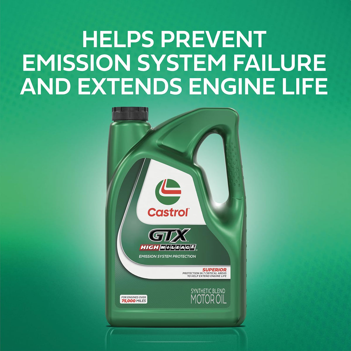 5W-20 Synthetic Blend Motor Oil, 5 Quarts Q442