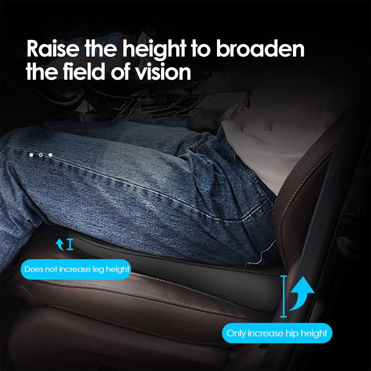 Adjustable Non-Slip Booster Seat Cushion Z4810