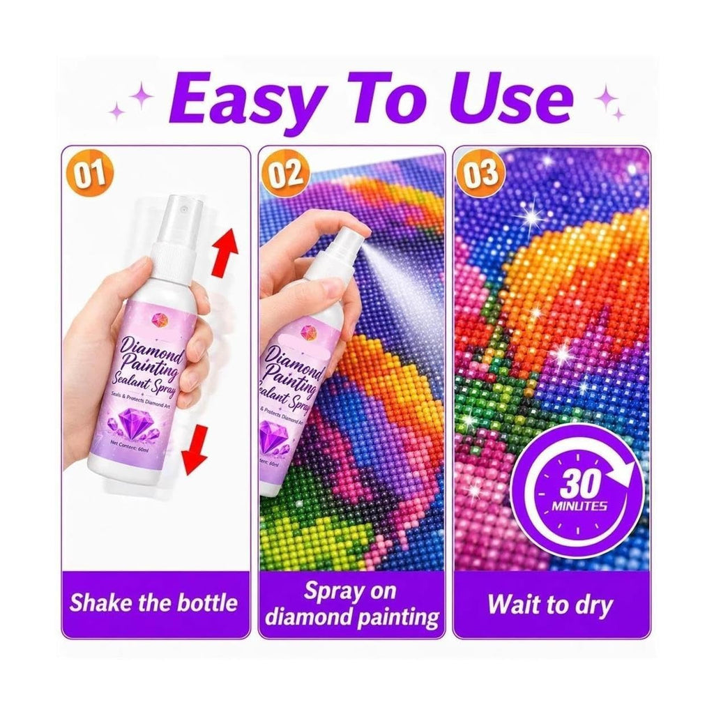 Diamond Painting Sealant Spray 4 Pack X4337