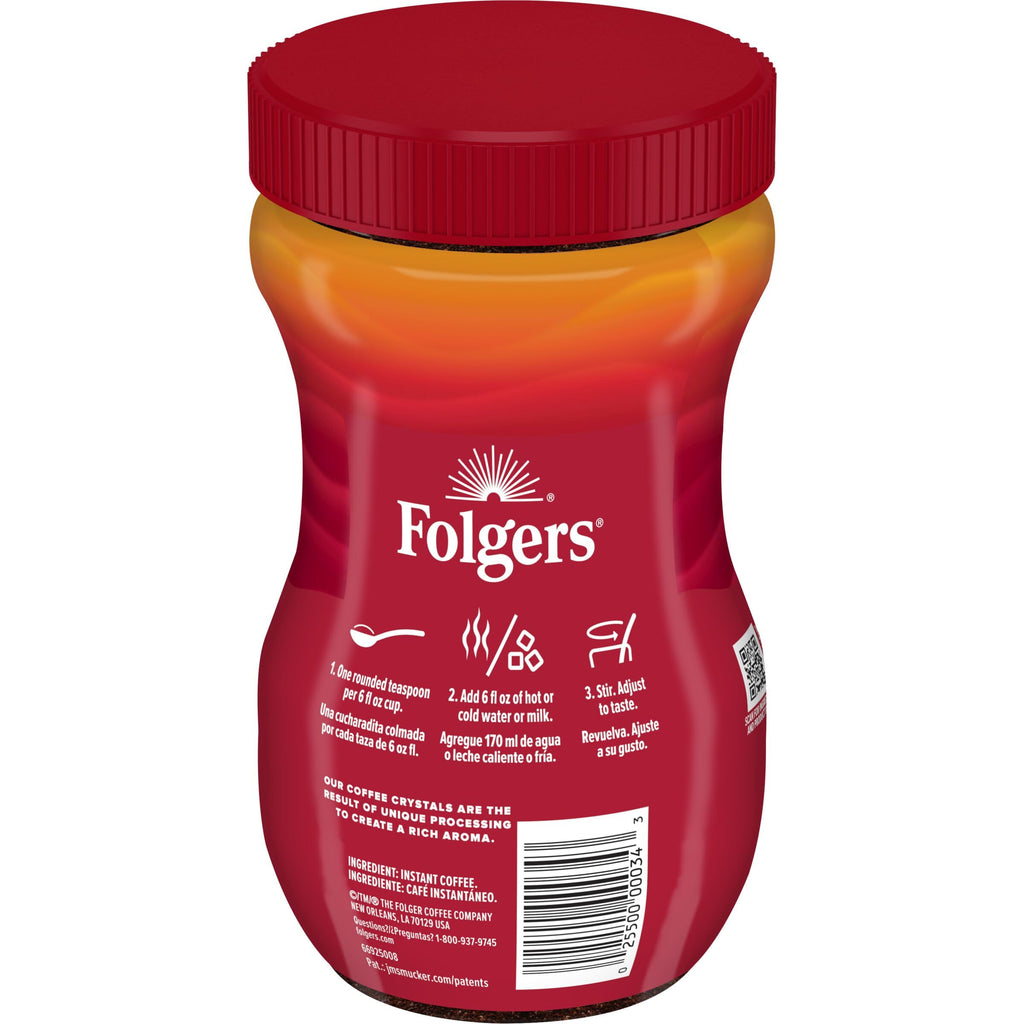 Classic Roast Instant Coffee 8 Oz W3483