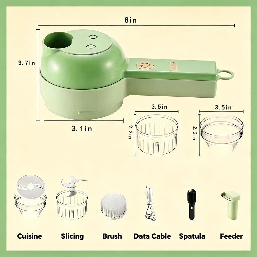 5-in-1 Electric Food Chopper and Slicer I85539