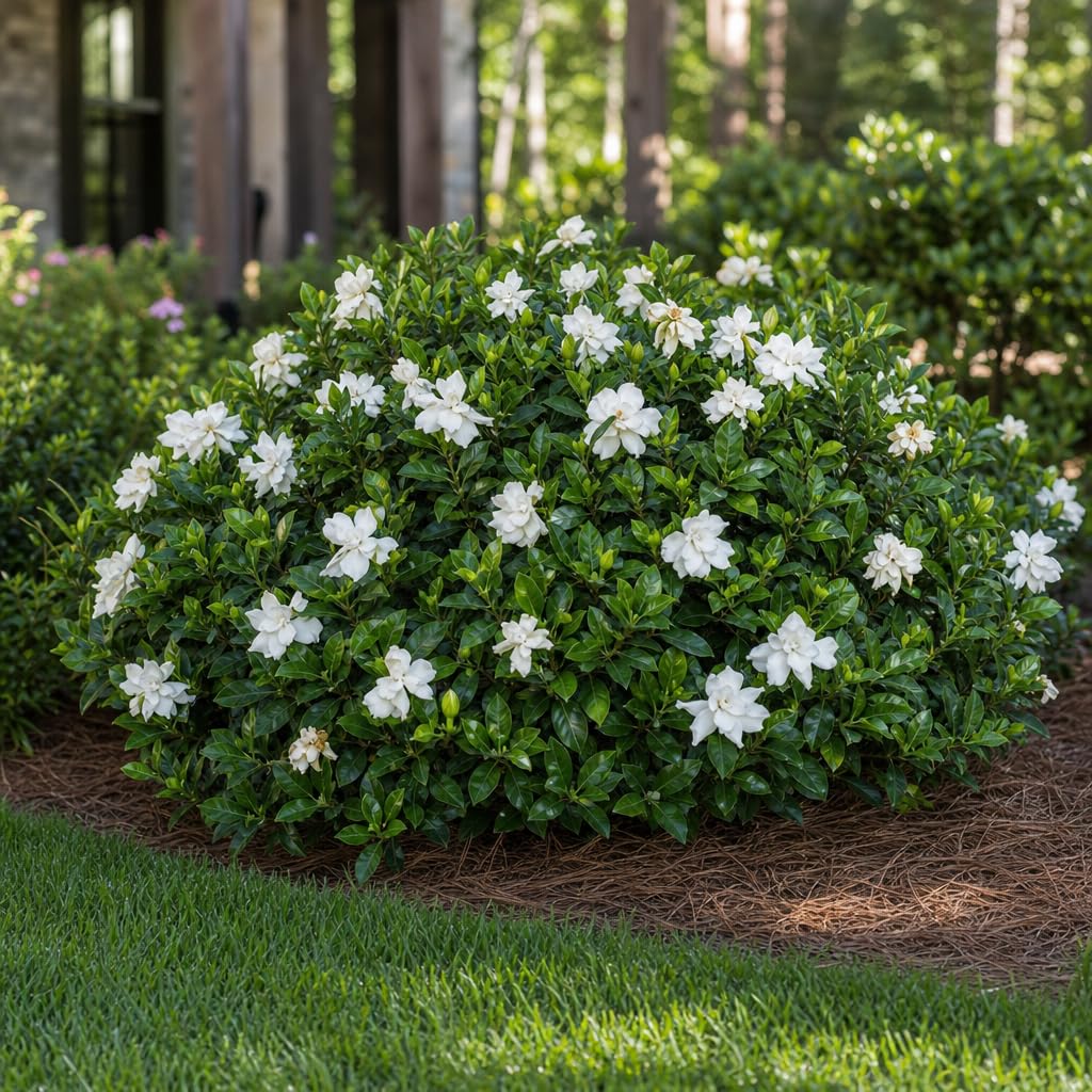 Frostproof Gardenia 2 Gallon Plants Fragrant Blooming Shrub U681872