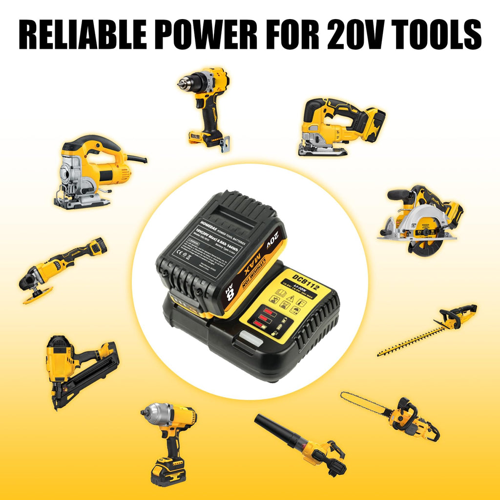 20V Max Battery and Charger Combo D9830