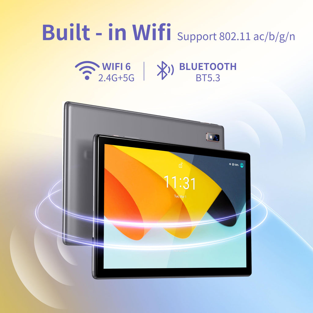 10.1 inch Android 15 Tablet 8GB RAM 64GB ROM O5587