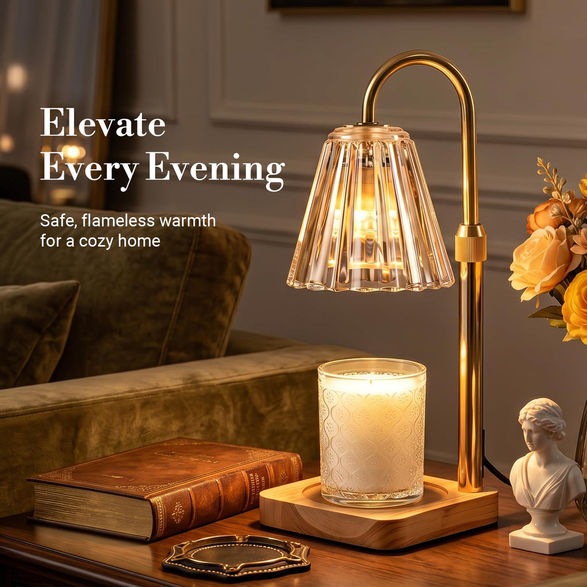 Candle Warmer Lamp with Timer I791587