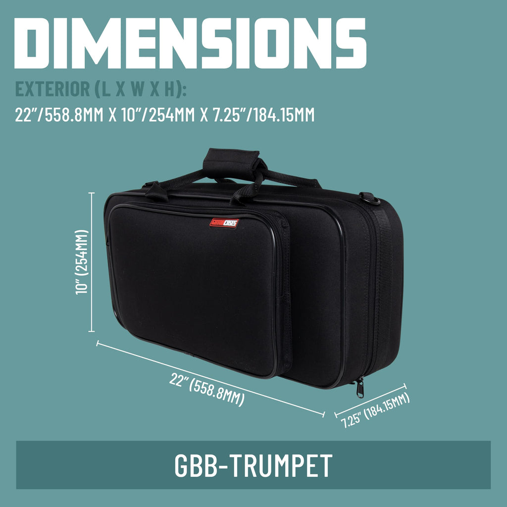 Lightweight Beginner Case for Bb Trumpet Y1436