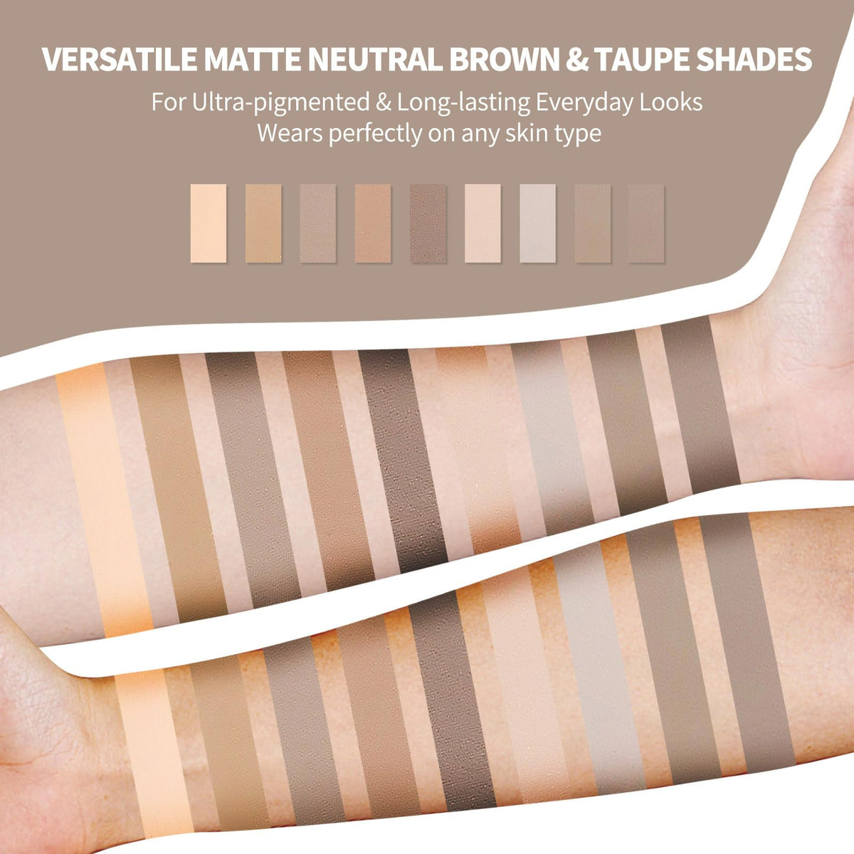 Mini Neutral Nude Matte Eyeshadow Palette L479323