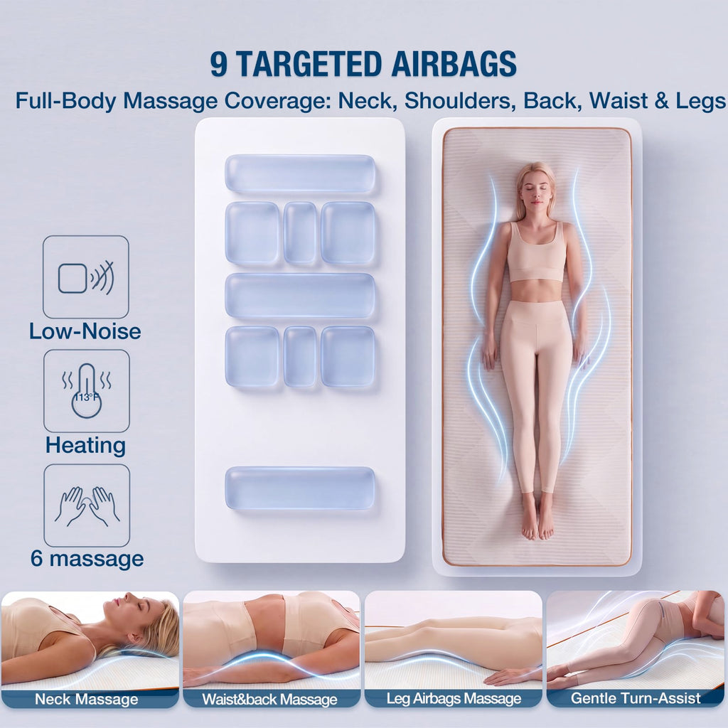 Twin XL Heating Massage Mat N859