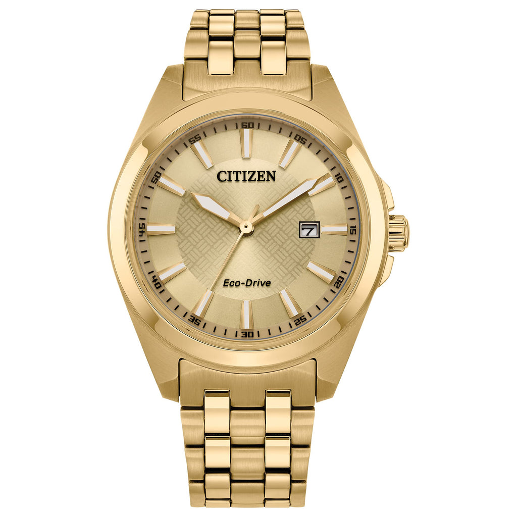 Eco-Drive Classic Watch, 3-Hand Date, Sapphire Crystal H24417
