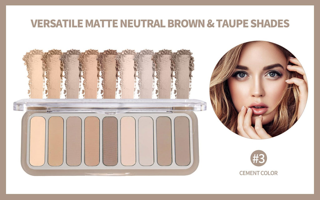 Mini Neutral Nude Matte Eyeshadow Palette L479323