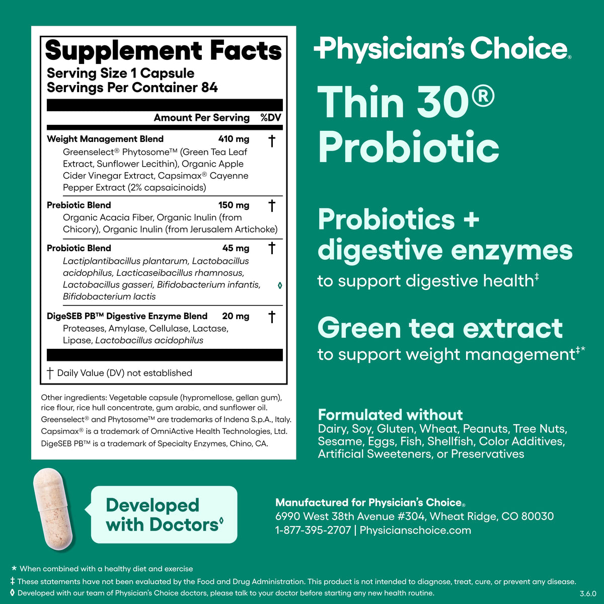 Probiotics 84ct L987