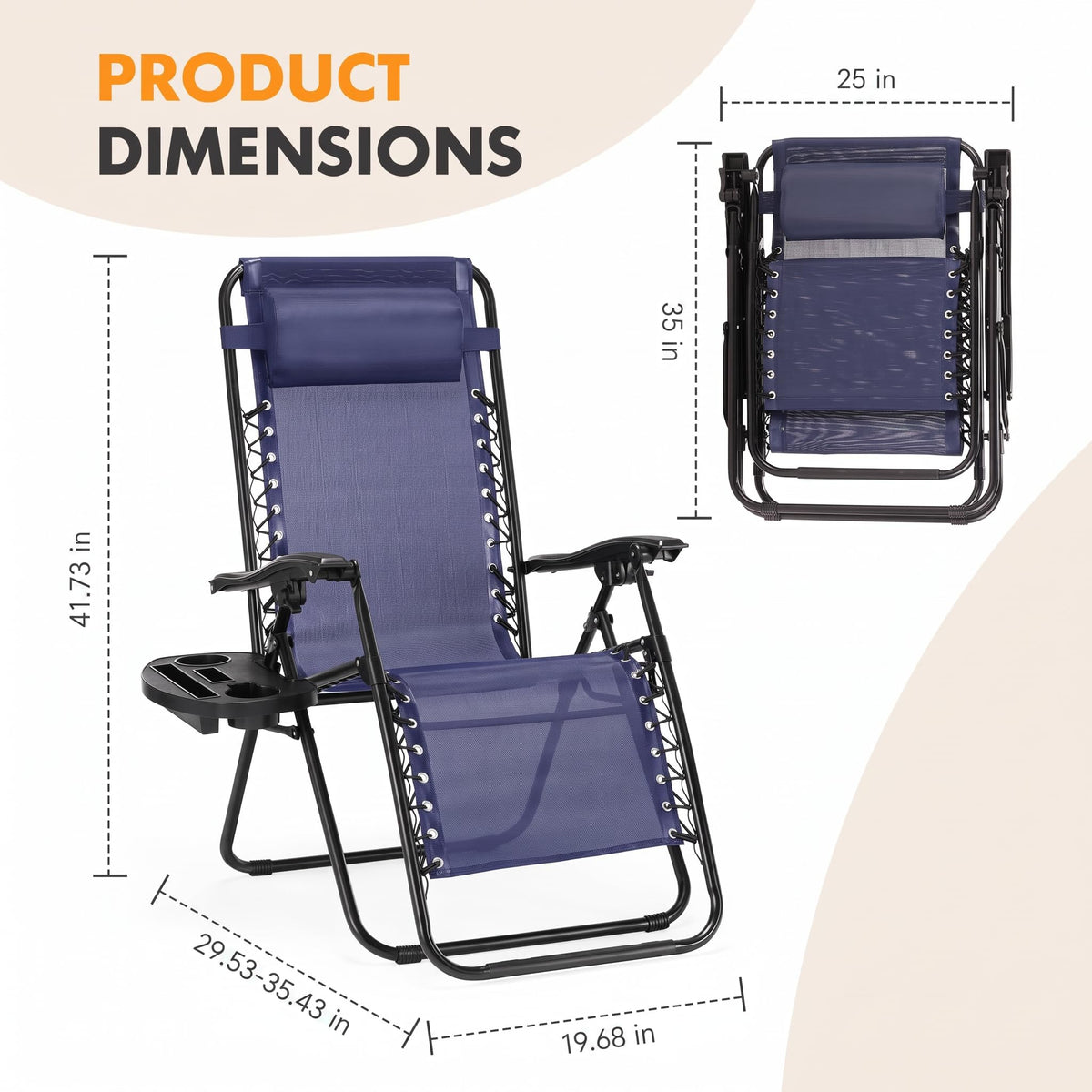 Zero Gravity Chairs Set of 2 N604821