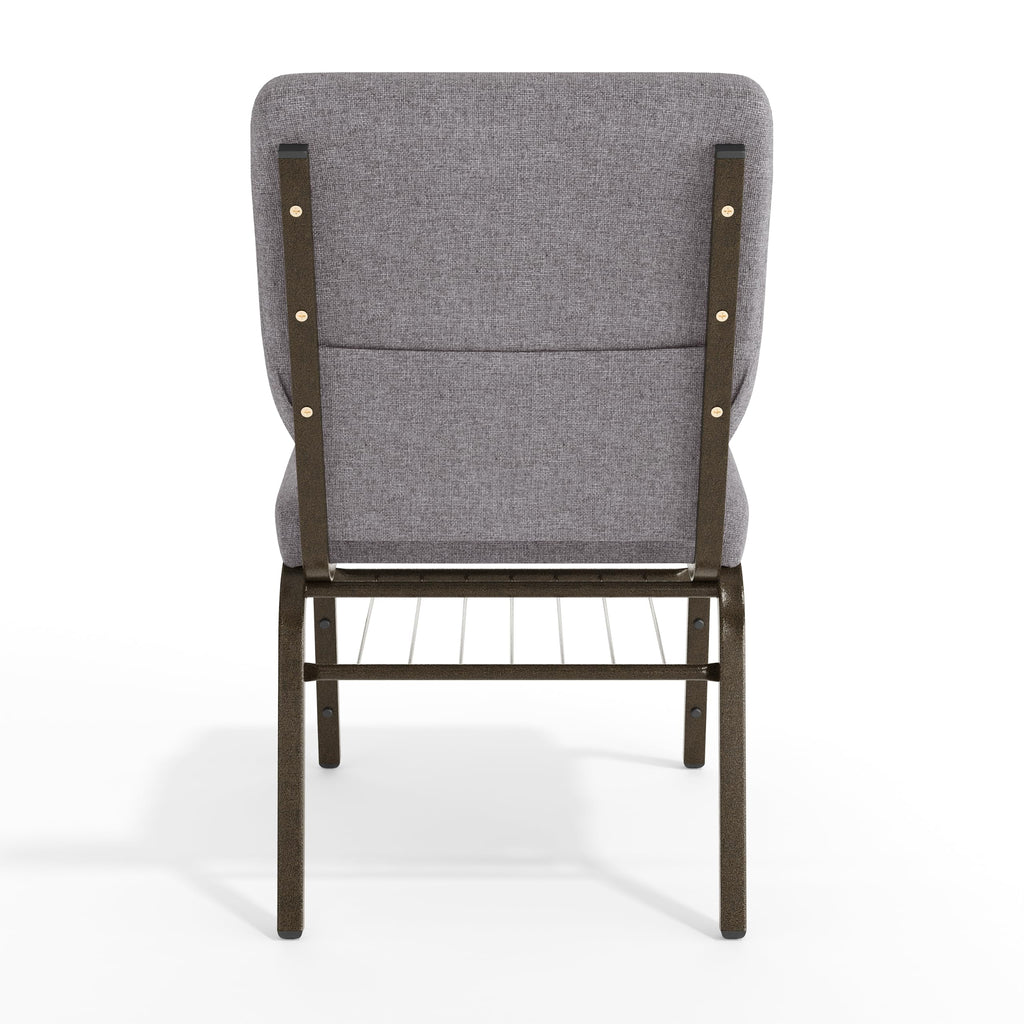 Gray Fabric Church Chair F788