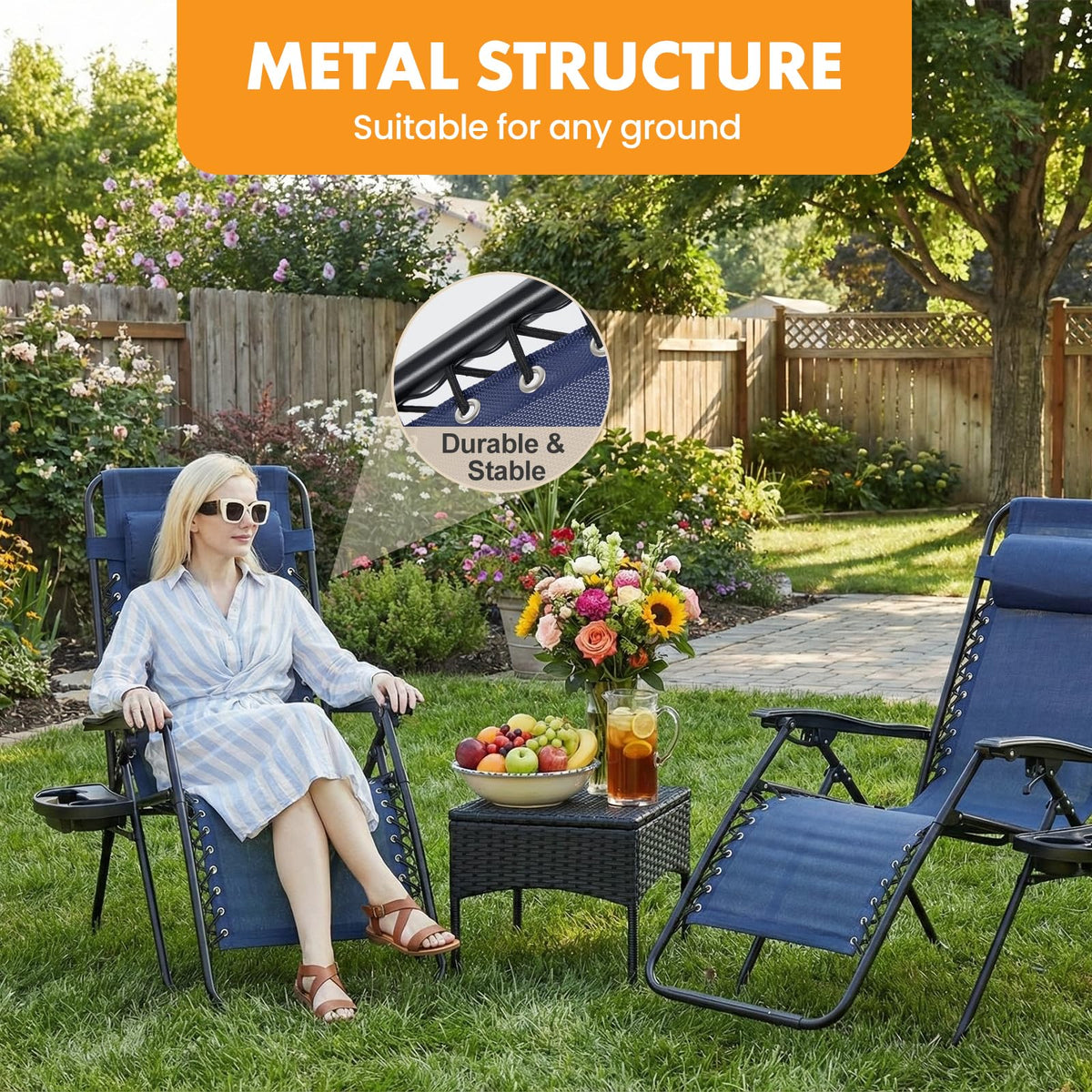 Zero Gravity Chairs Set of 2 N604821