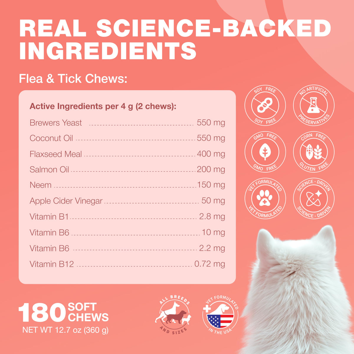 Dog Flea & Tick Chews W997026