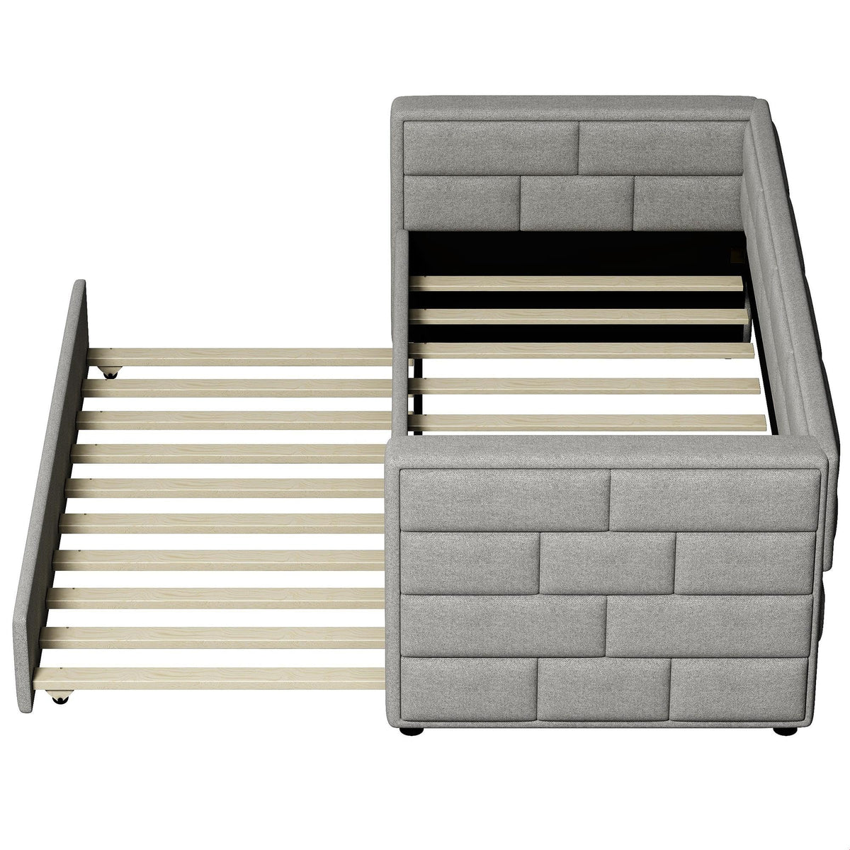 Twin Upholstered Daybed with Trundle S640330