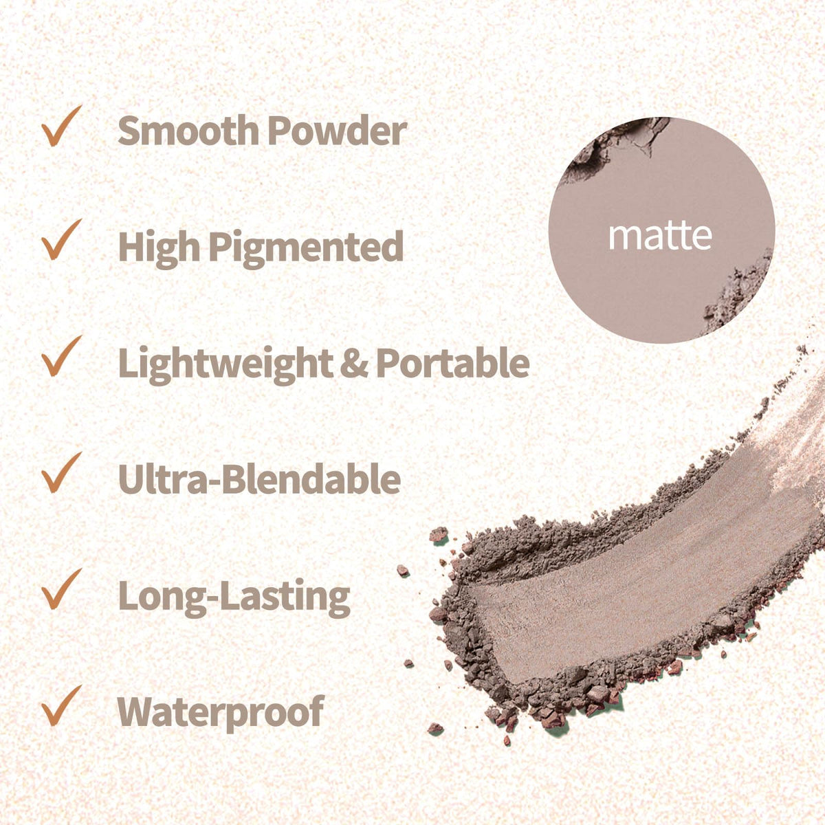 Mini Neutral Nude Matte Eyeshadow Palette L479323