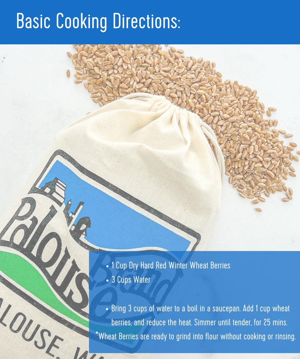 Hard Red Winter Wheat Berries 25 LBS Bucket B703