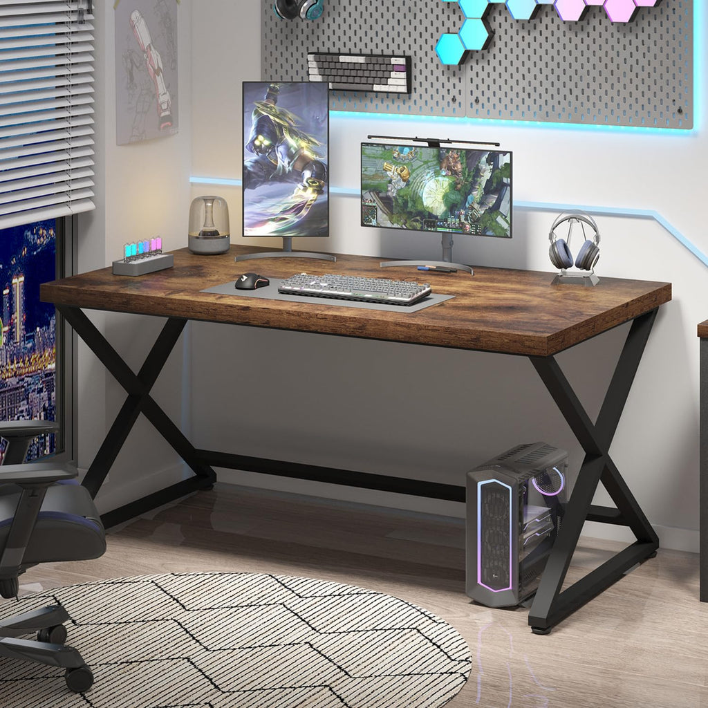 47" Rustic Brown Computer Desk H785