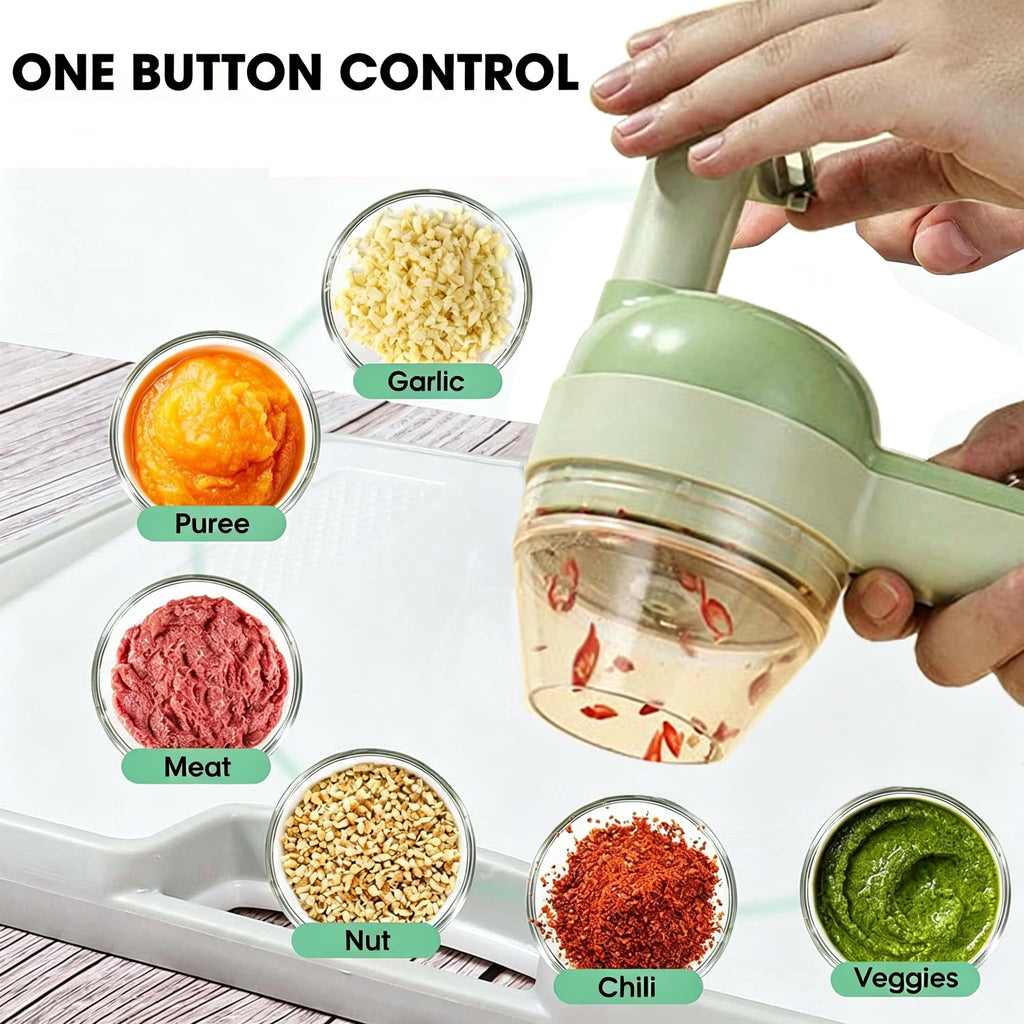 5-in-1 Electric Food Chopper and Slicer I85539