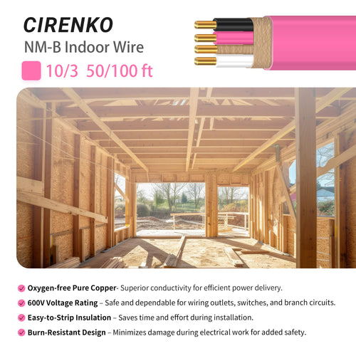 10 Gauge Indoor Wire with Ground I263637