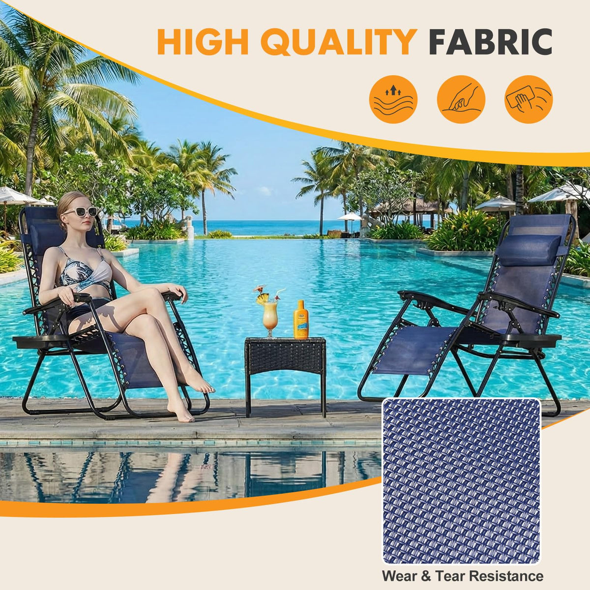 Zero Gravity Chairs Set of 2 N604821