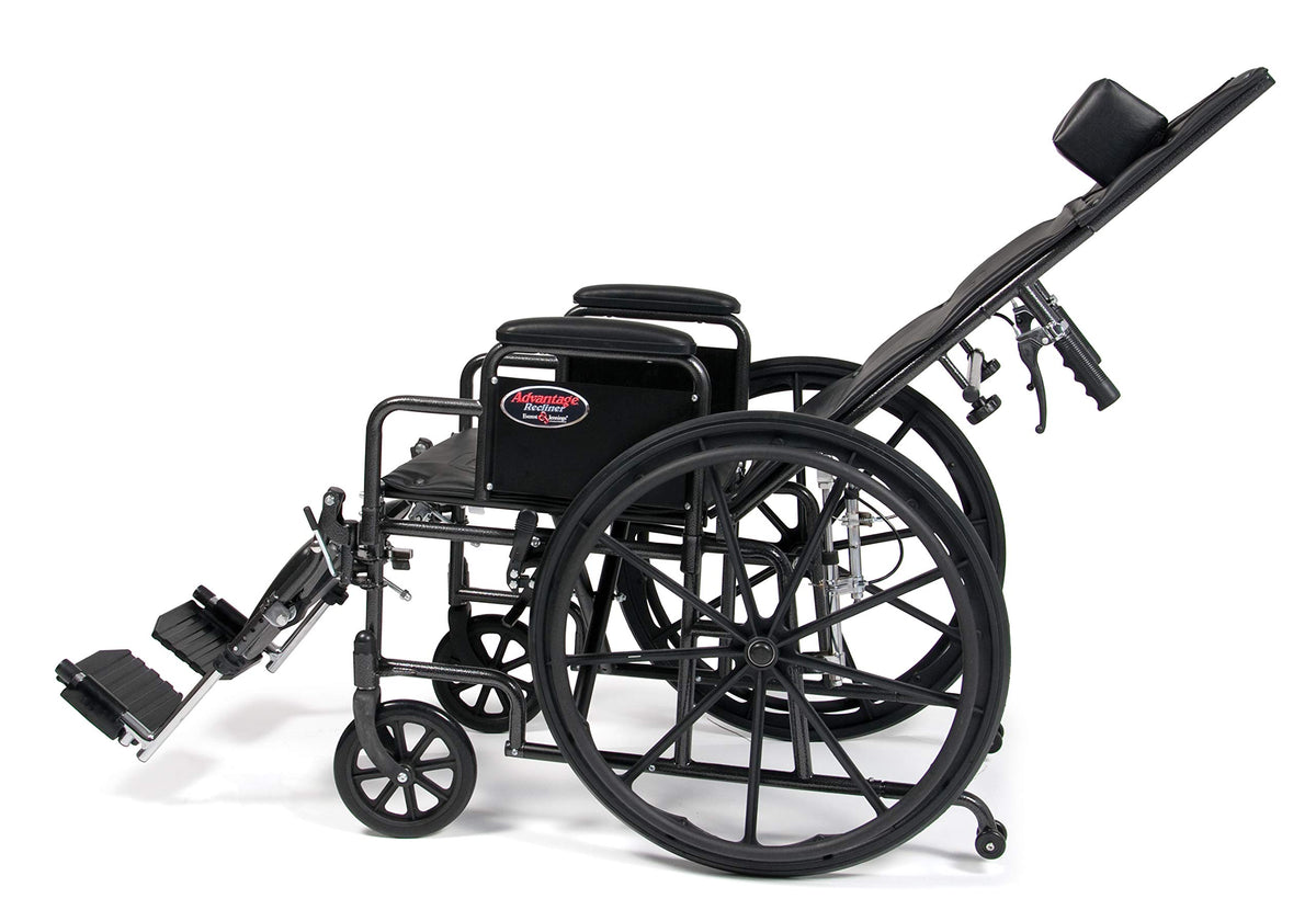22" High Back Reclining Wheelchair L844