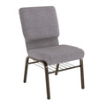 Gray Fabric Church Chair F788