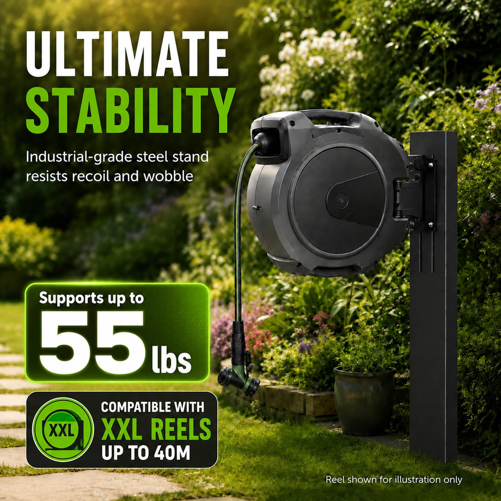Retractable Garden Hose Reel Mounting Post V6064