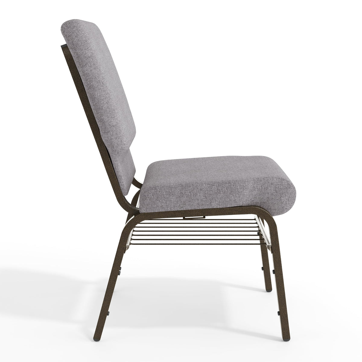 Gray Fabric Church Chair F788