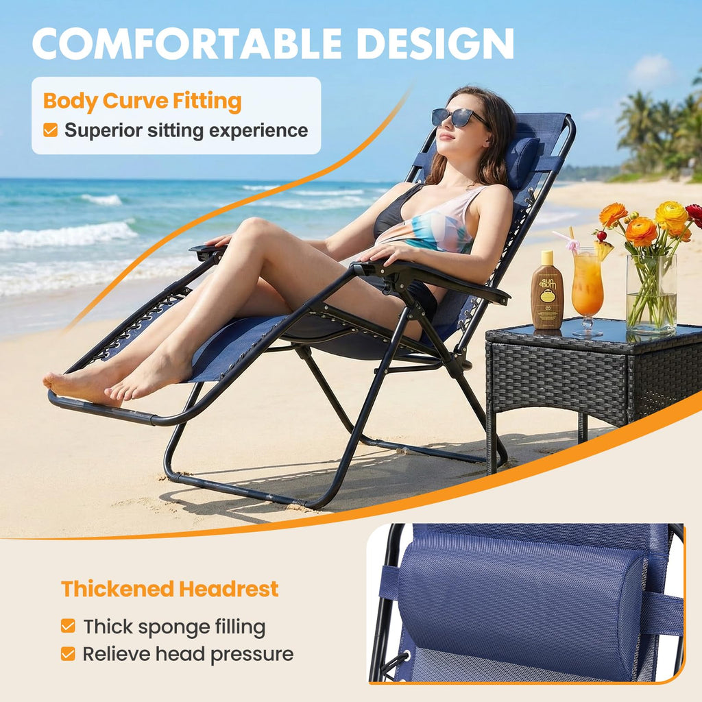 Zero Gravity Chairs Set of 2 N604821