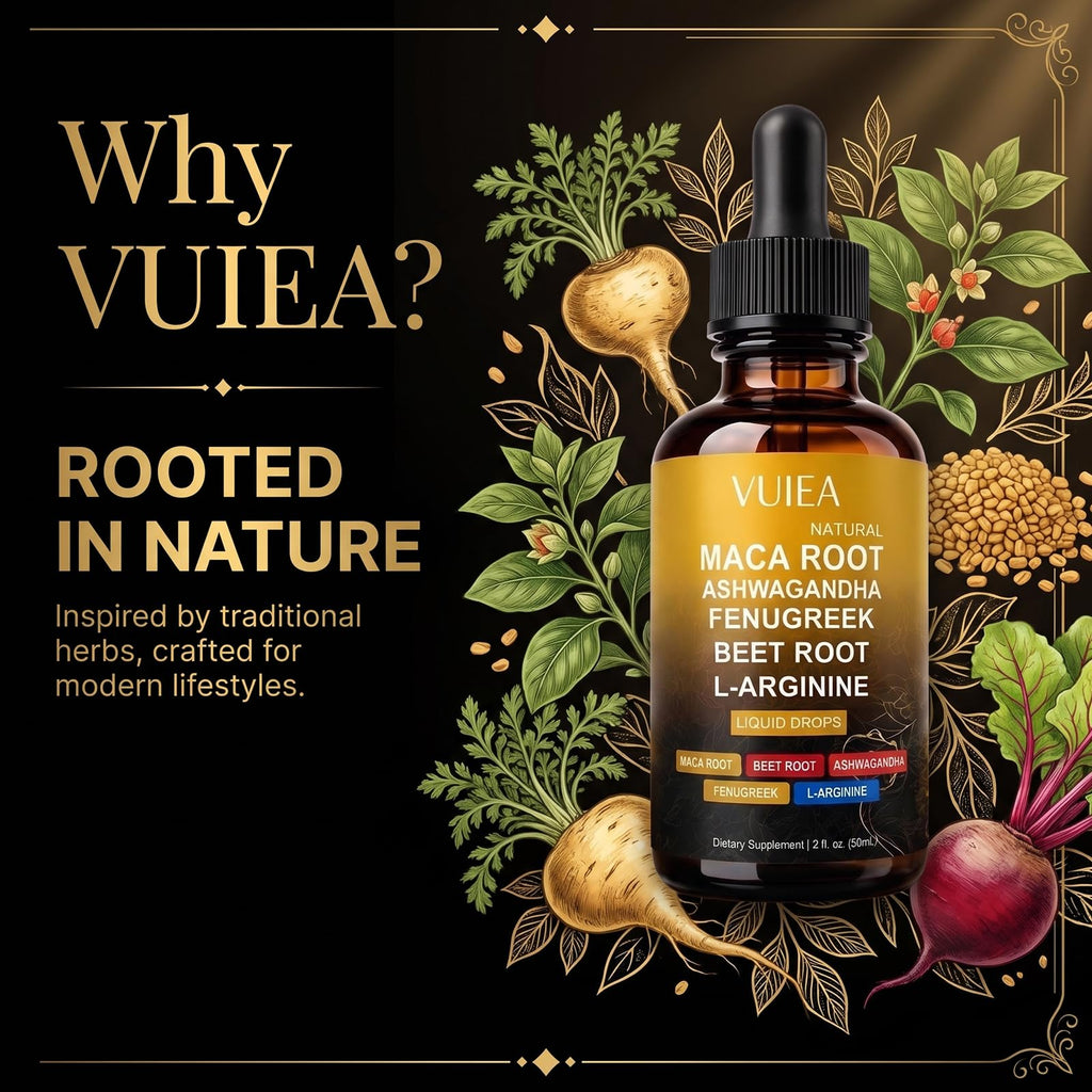 Liquid Maca Root Supplement with Ashwagandha, Fenugreek & Beet Root R5502