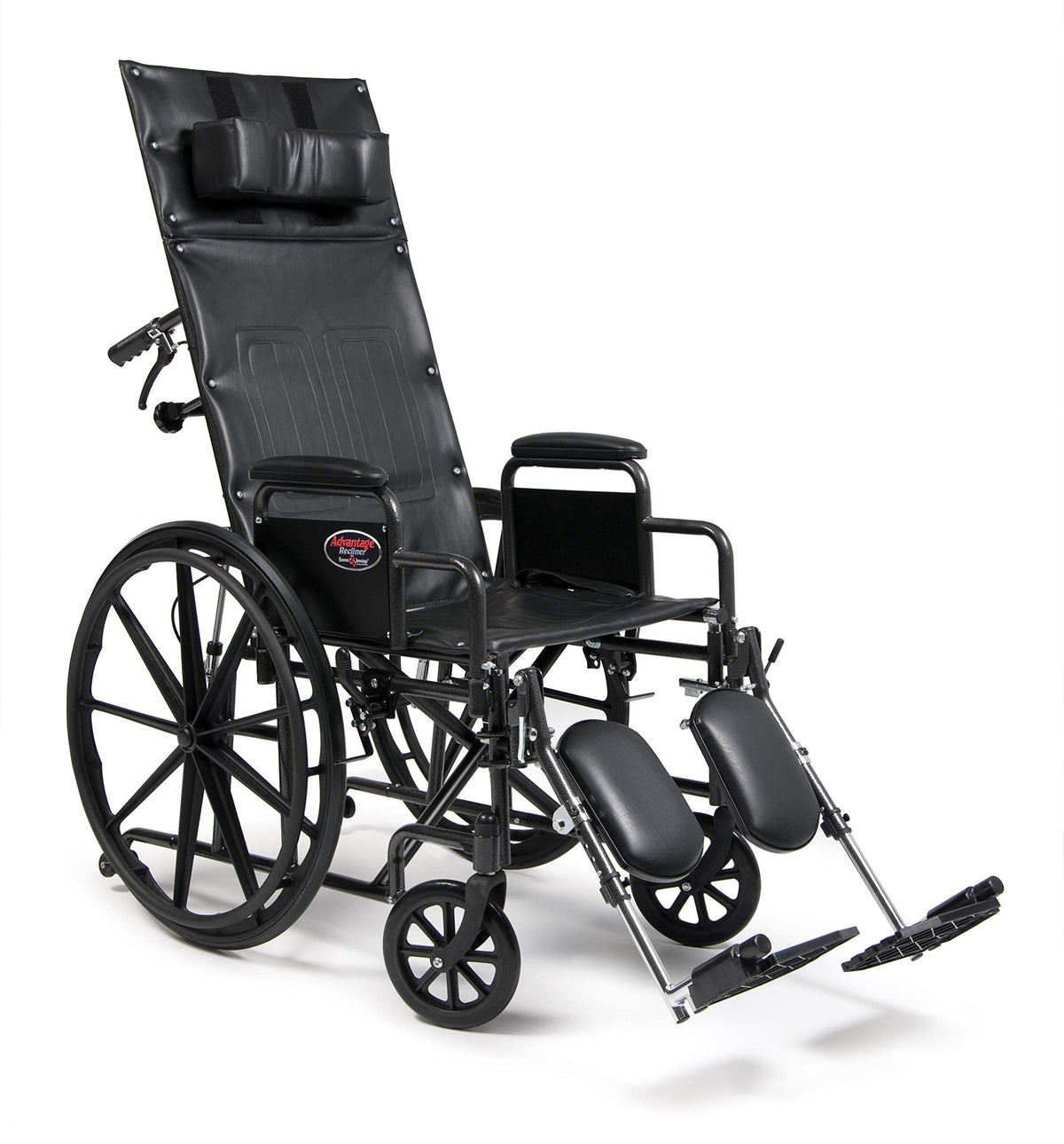 22" High Back Reclining Wheelchair L844