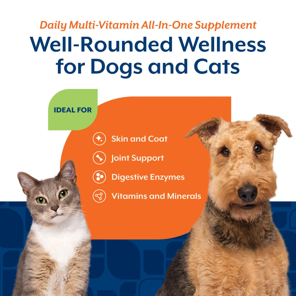 Cat & Dog Daily Multivitamin 13 Oz Powder E732275