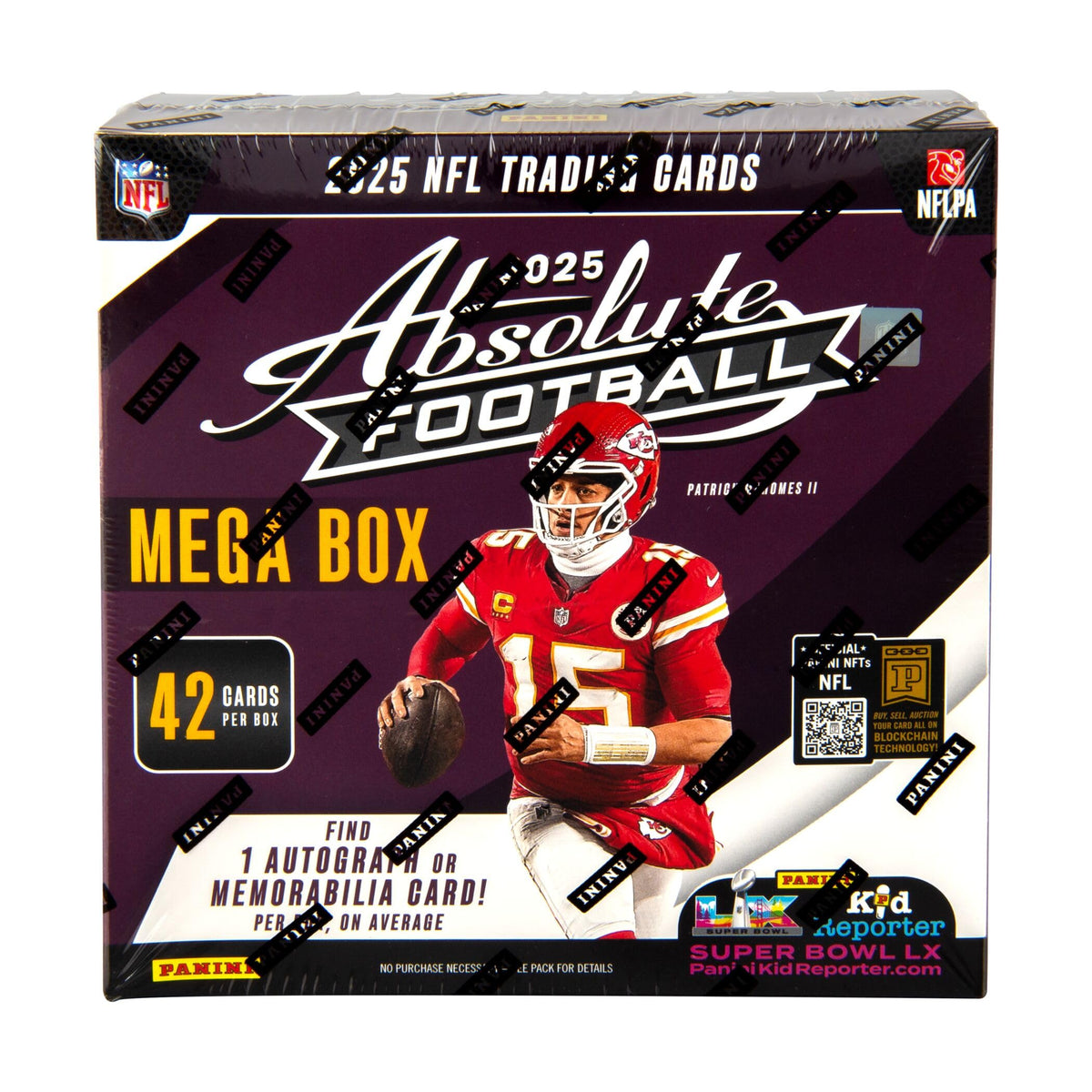 Sealed NFL Trading Cards Mega Box V23417