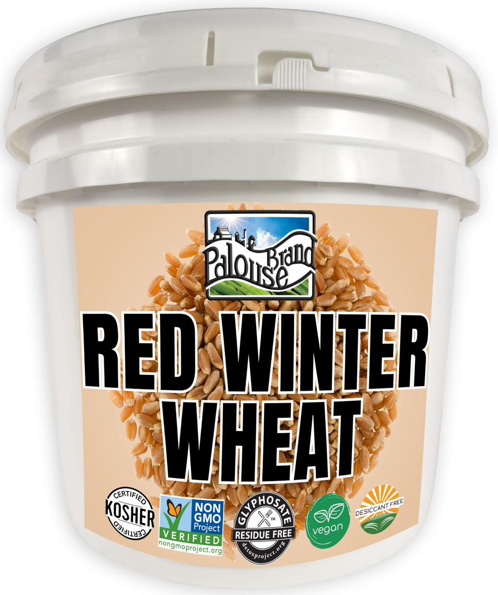 Hard Red Winter Wheat Berries 25 LBS Bucket B703