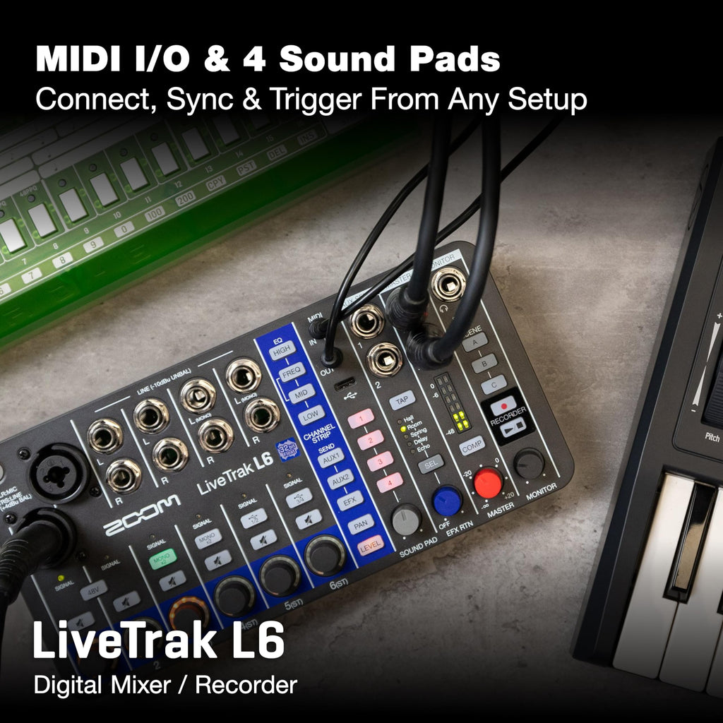 LiveTrak L6 Mixer/Recorder Y986