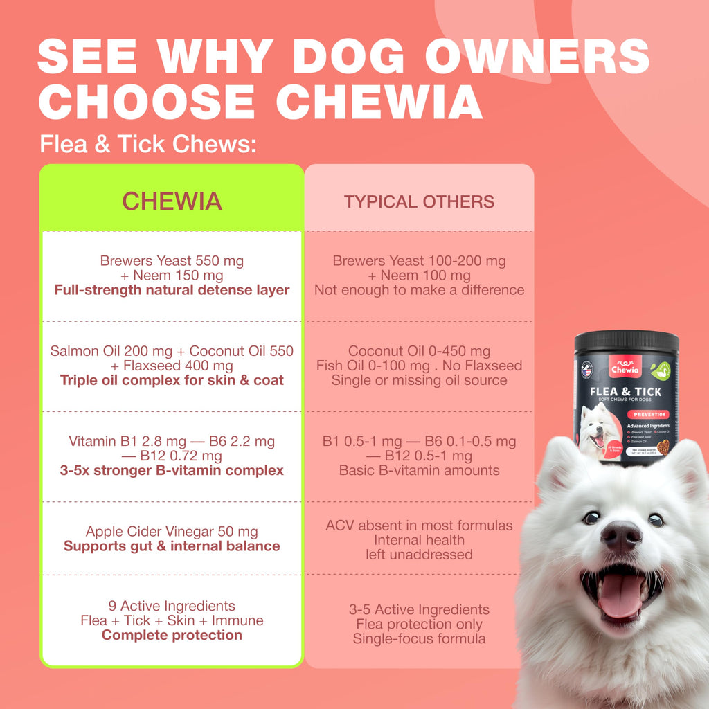 Dog Flea & Tick Chews W997026